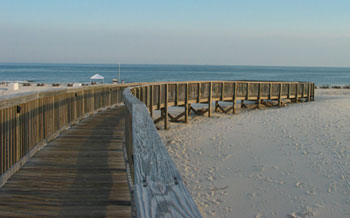 Boardwalk at the beach